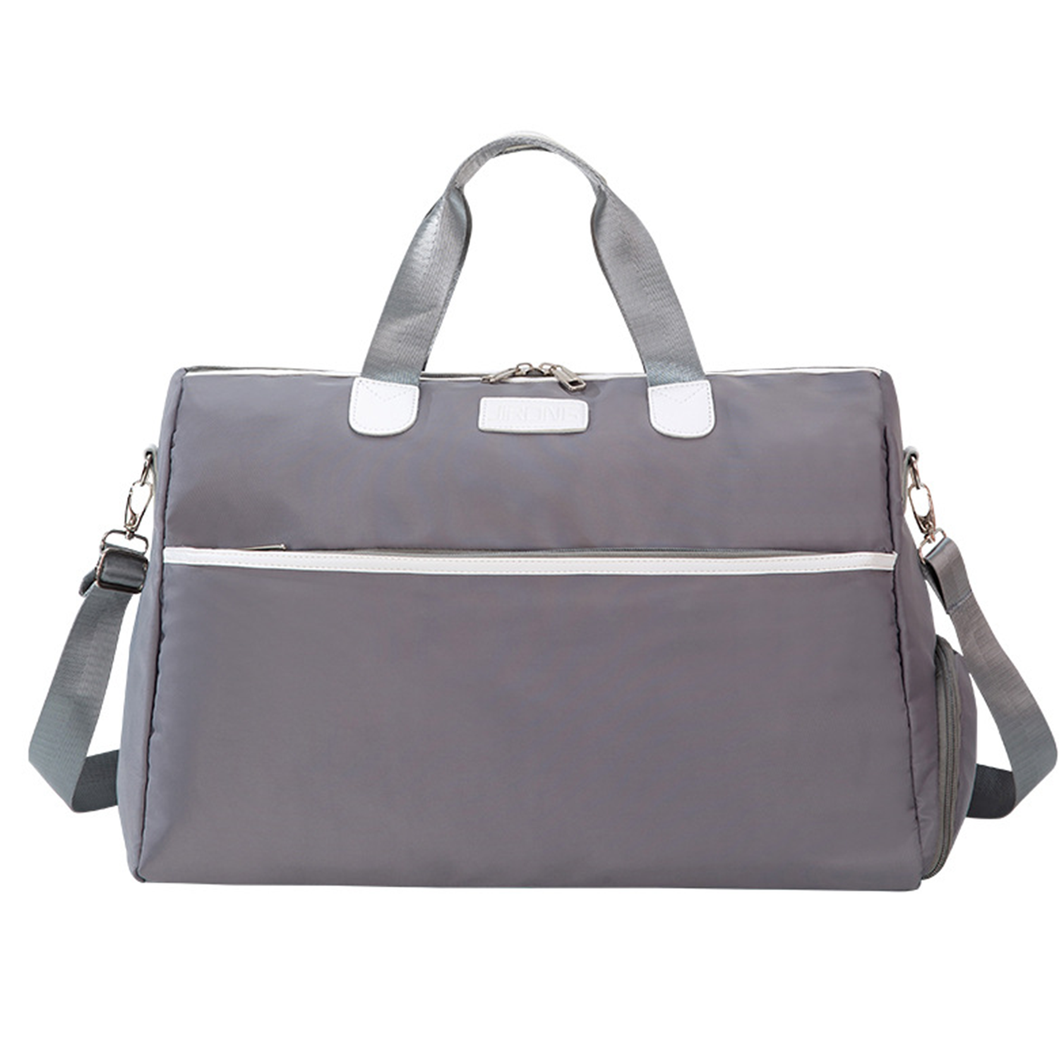 Large Capacity Nylon Duffel Bag w/ Shoe Compartment 10