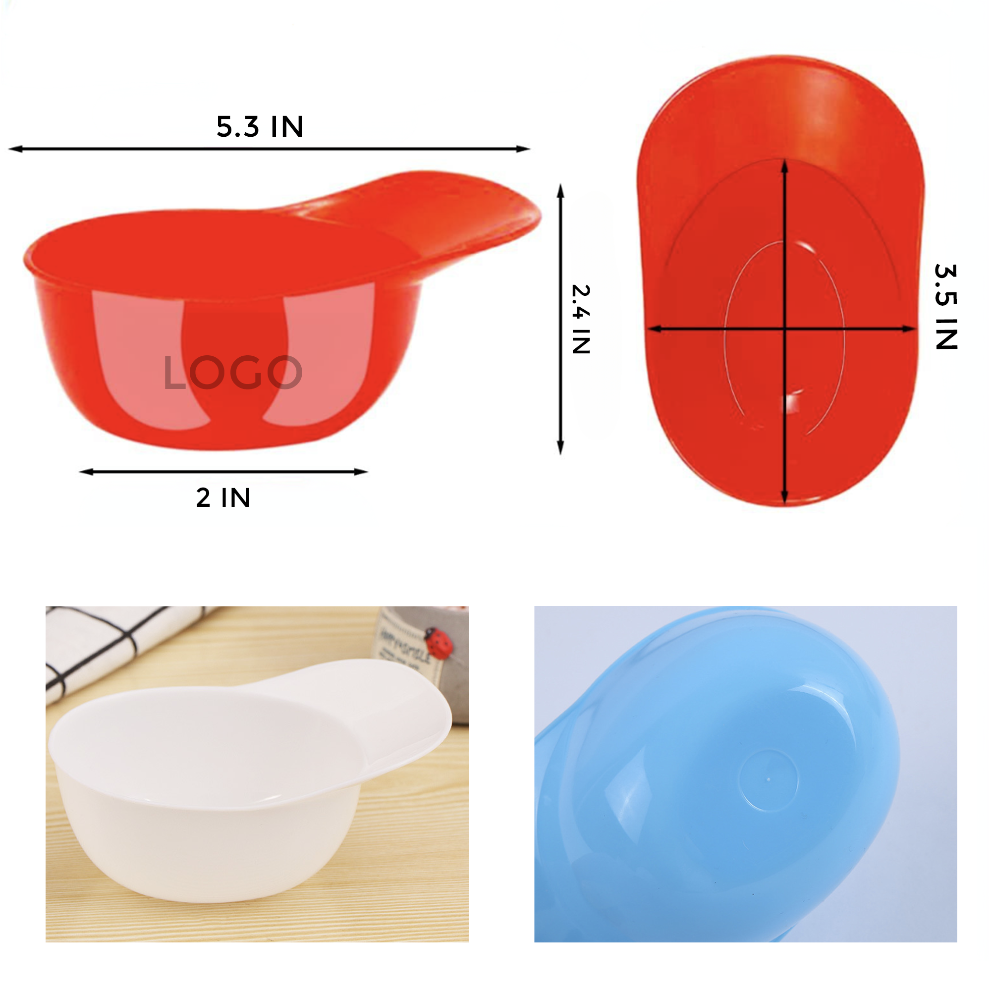 MOQ 10 PCS Delightful Ice Cream Bowl 2