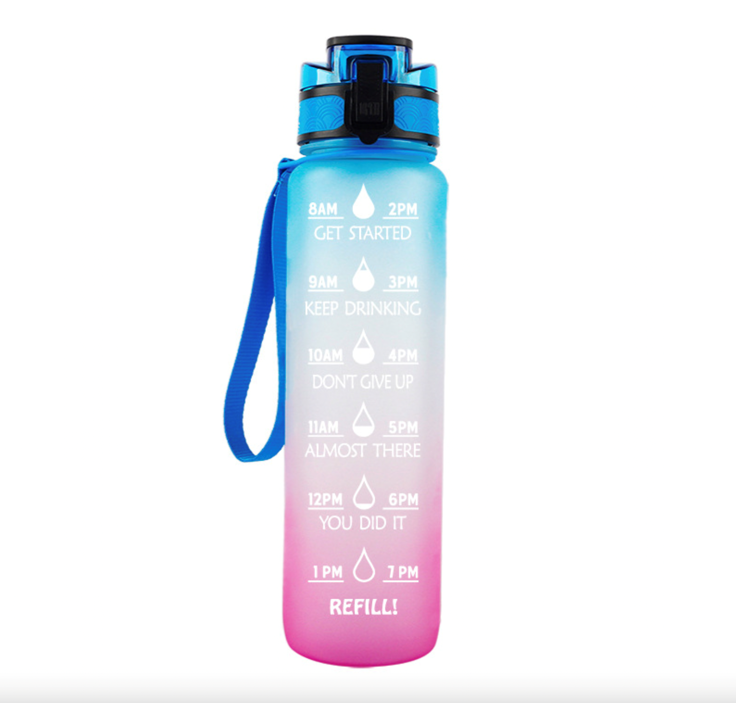 32oz Bottle With Time Marker 6