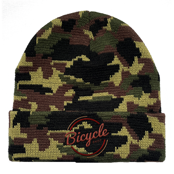 Camo Pattern Cuffed Beanie with Custom Logo - 100% Acrylic 4