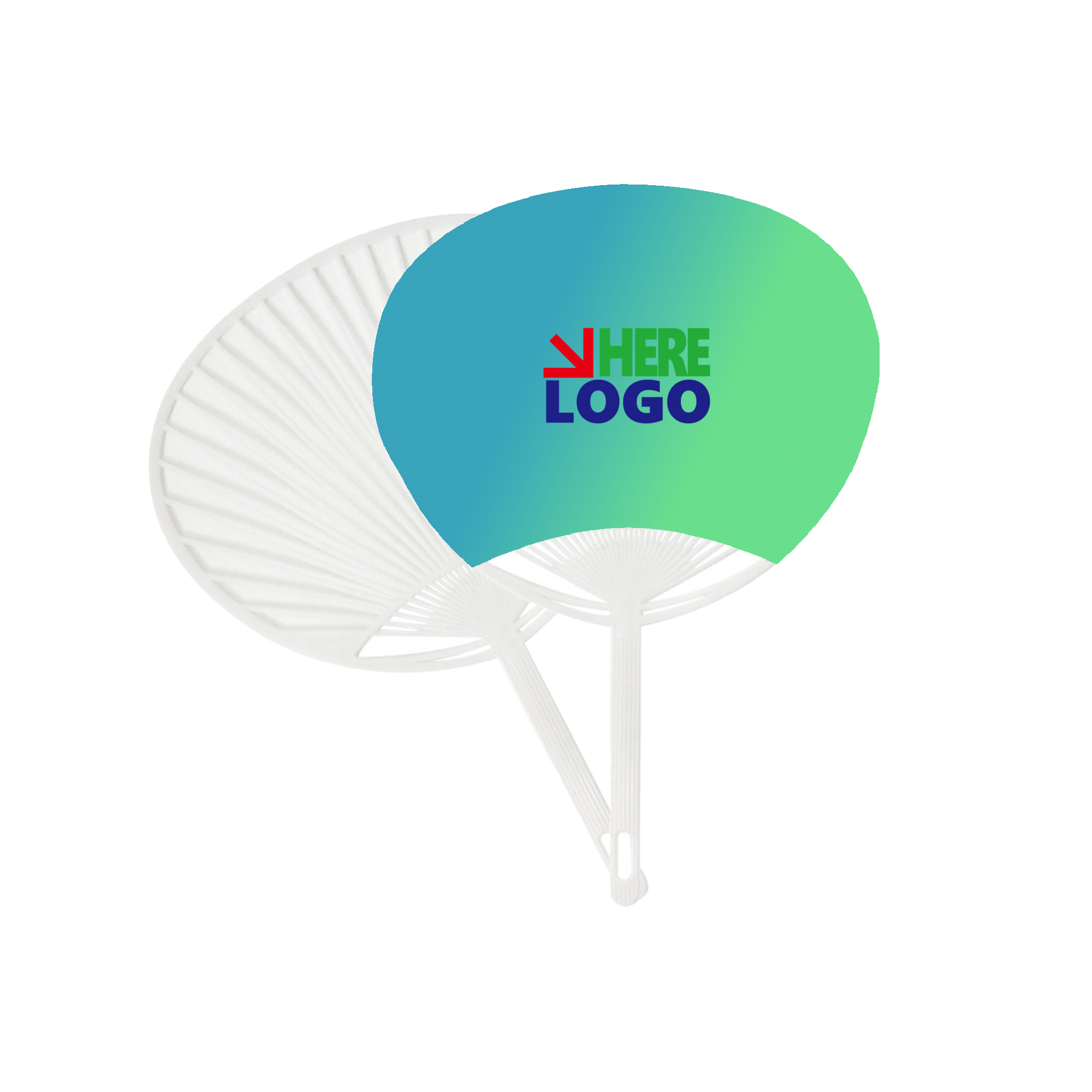 Custom Full Color Hand Fan Party Parade Gift 2
