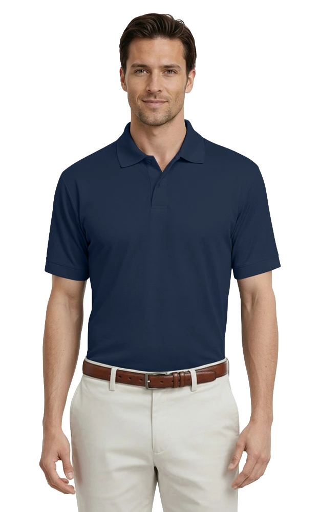 Adult Tonal Stripe Wicking Polo 36