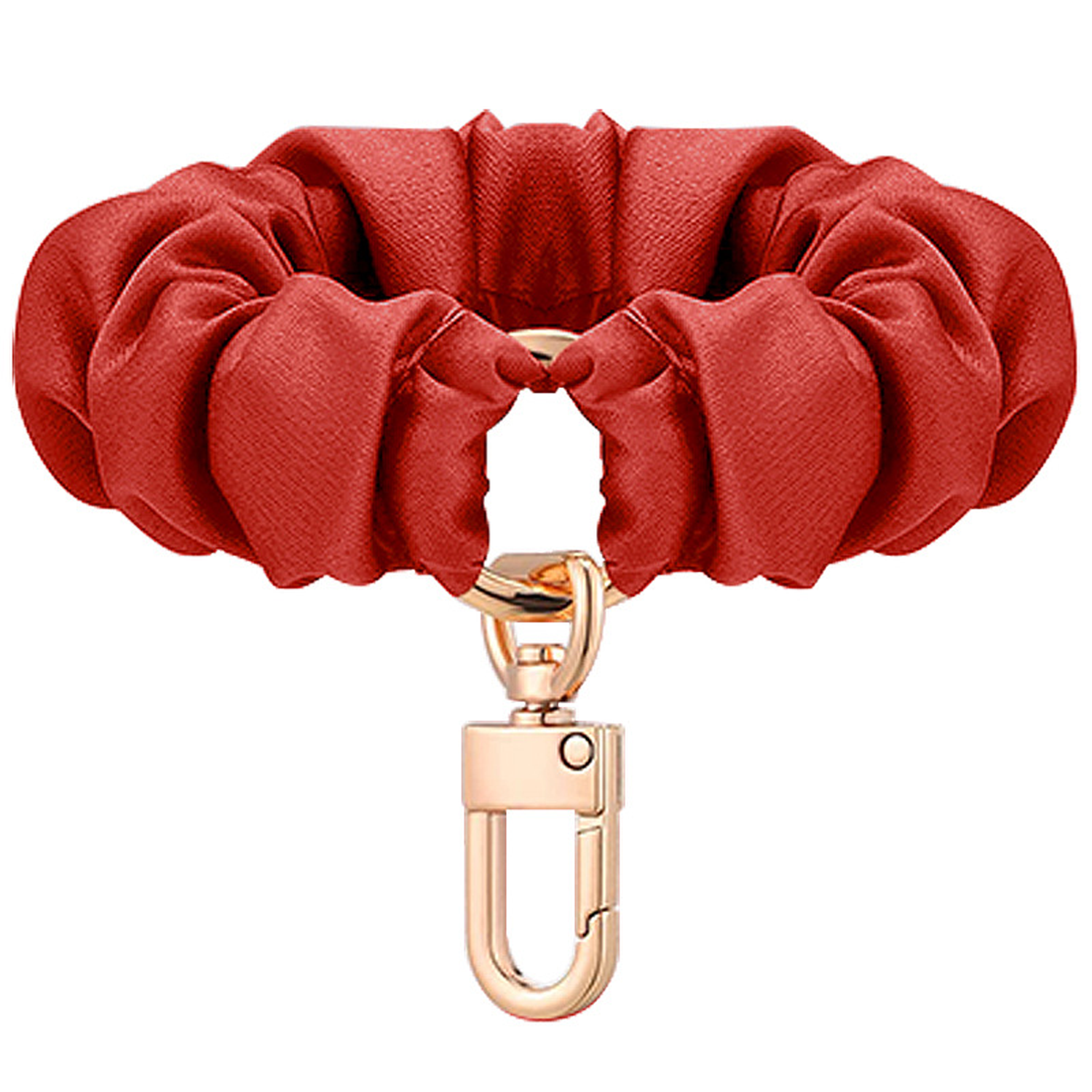 Scrunchie Keychain Wristlet Elastic Bracelet Keyring 9