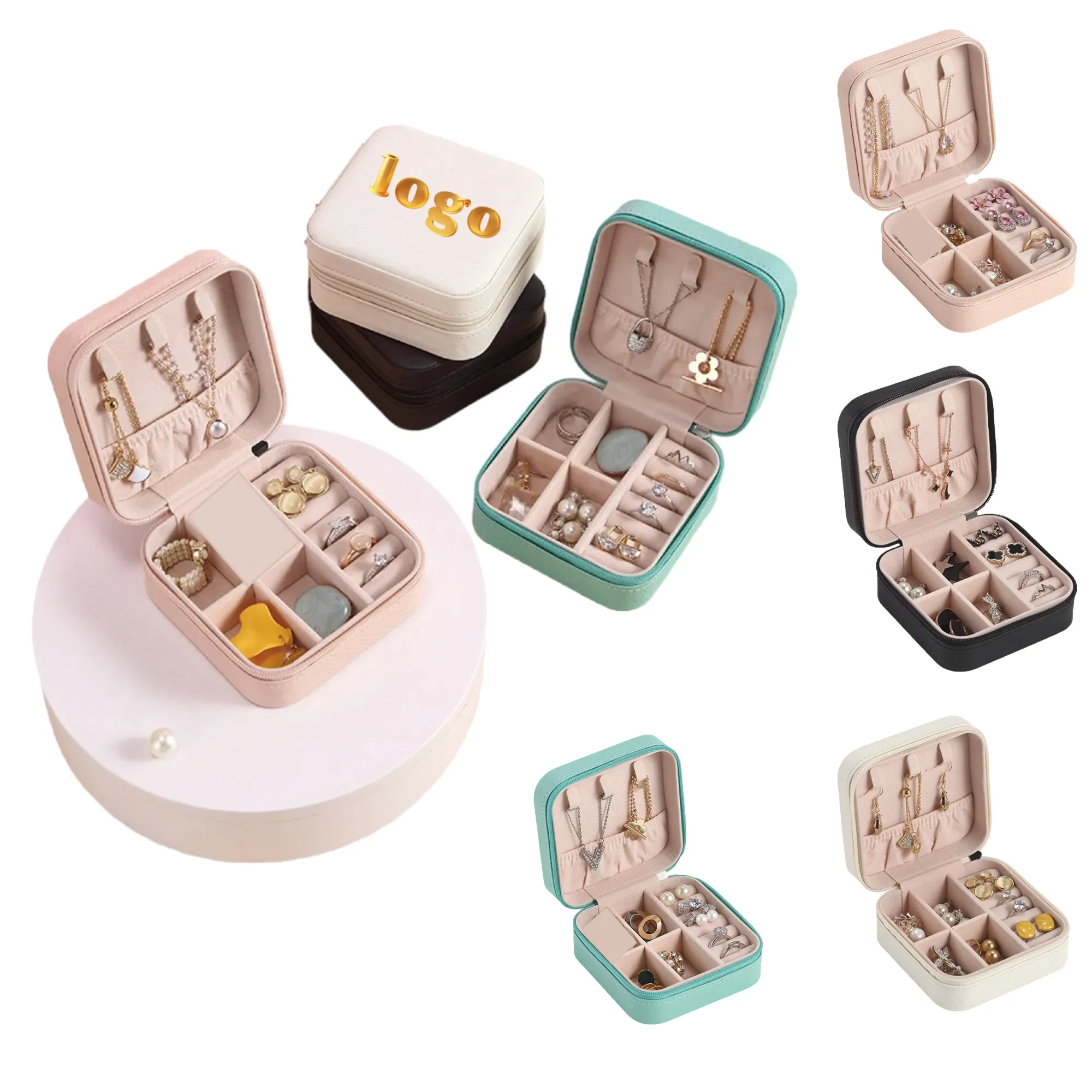 Zippered Jewelry Box