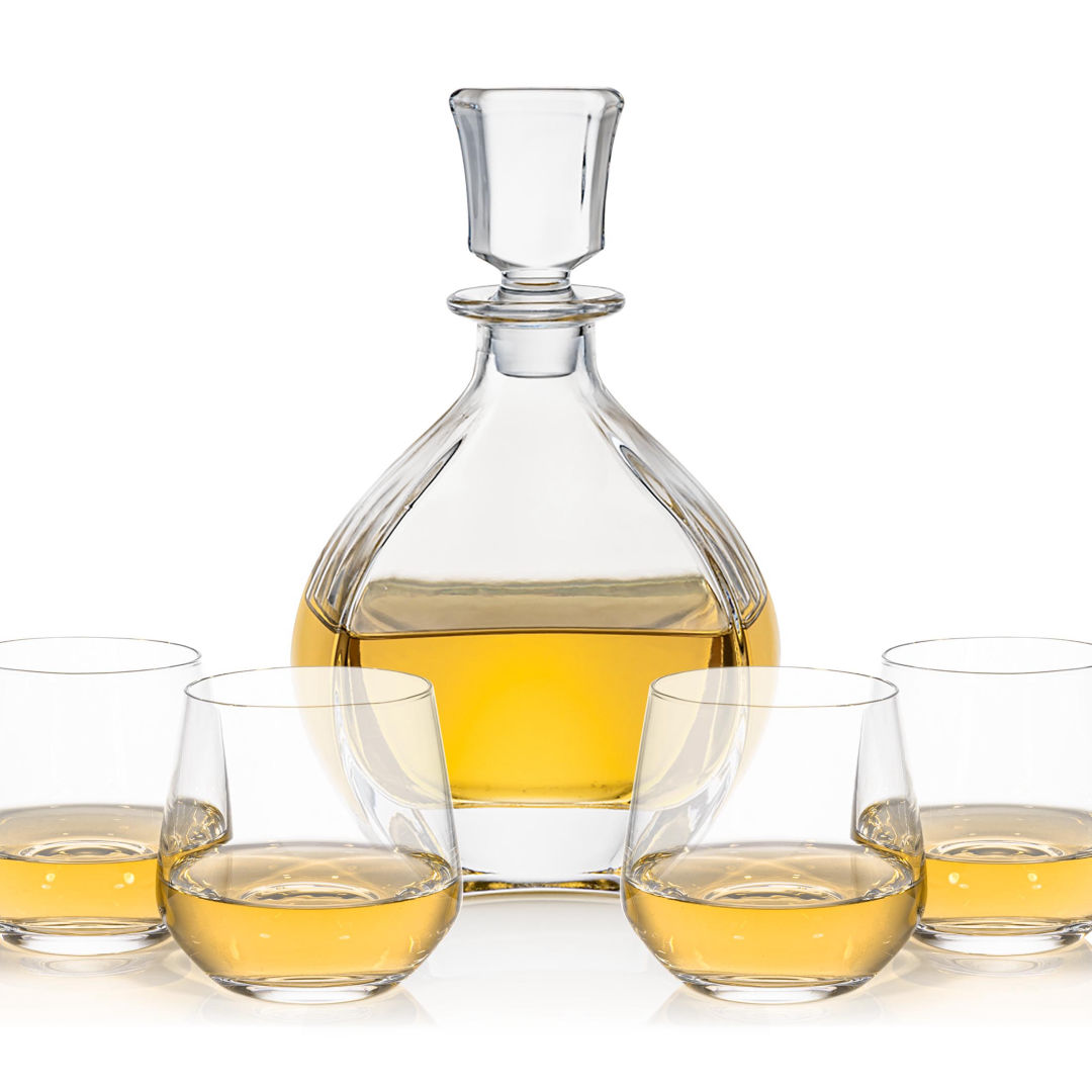 Oakville Decanter & Garland OTR Set 6