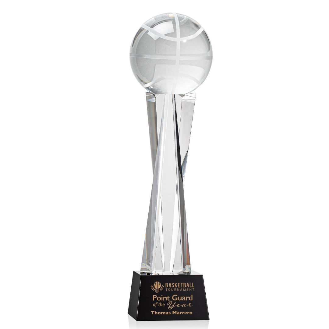 Basketball Award on Grafton Base - Black 6