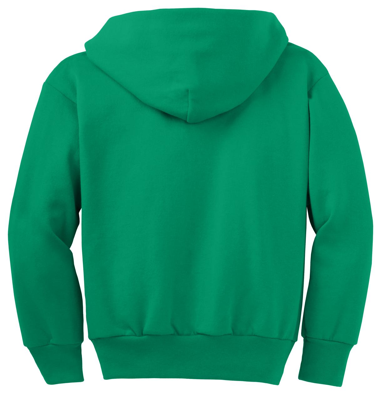 Port & Company® Youth Core Fleece Full-Zip Hooded Sweatshirt 52