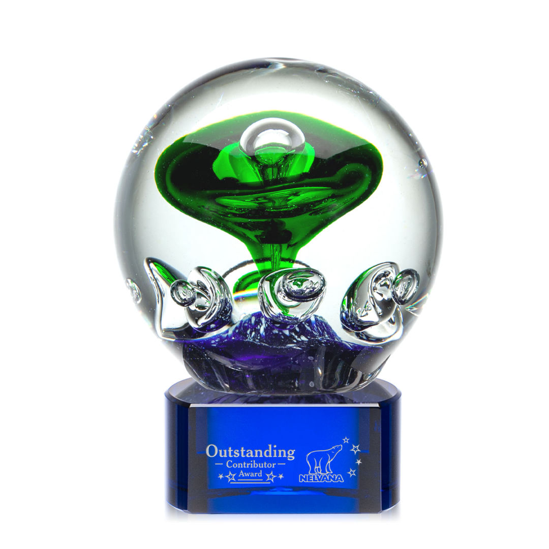Aquarius Award on Paragon Base - Blue 2