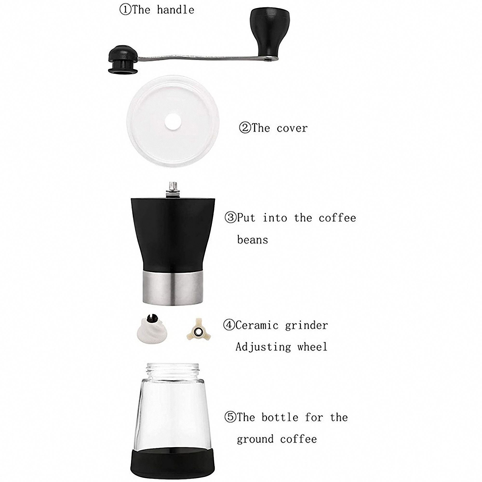 Portable Burr Coffee Grinder 5