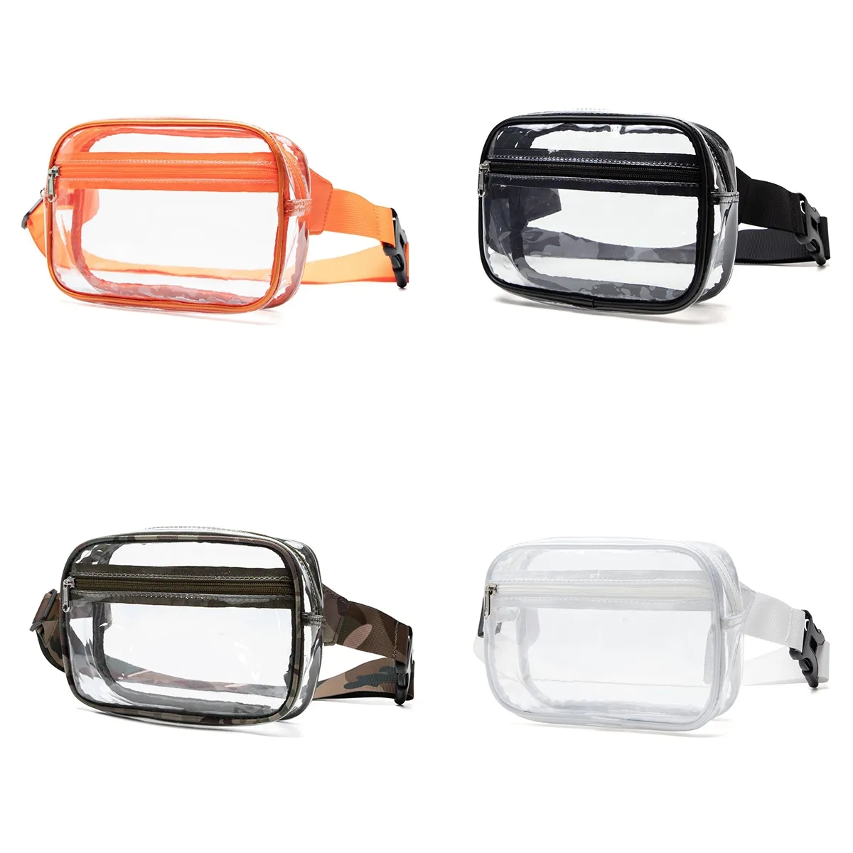 Small Clear Fanny Pack Stadium Approved Belt Bag Unisex 5