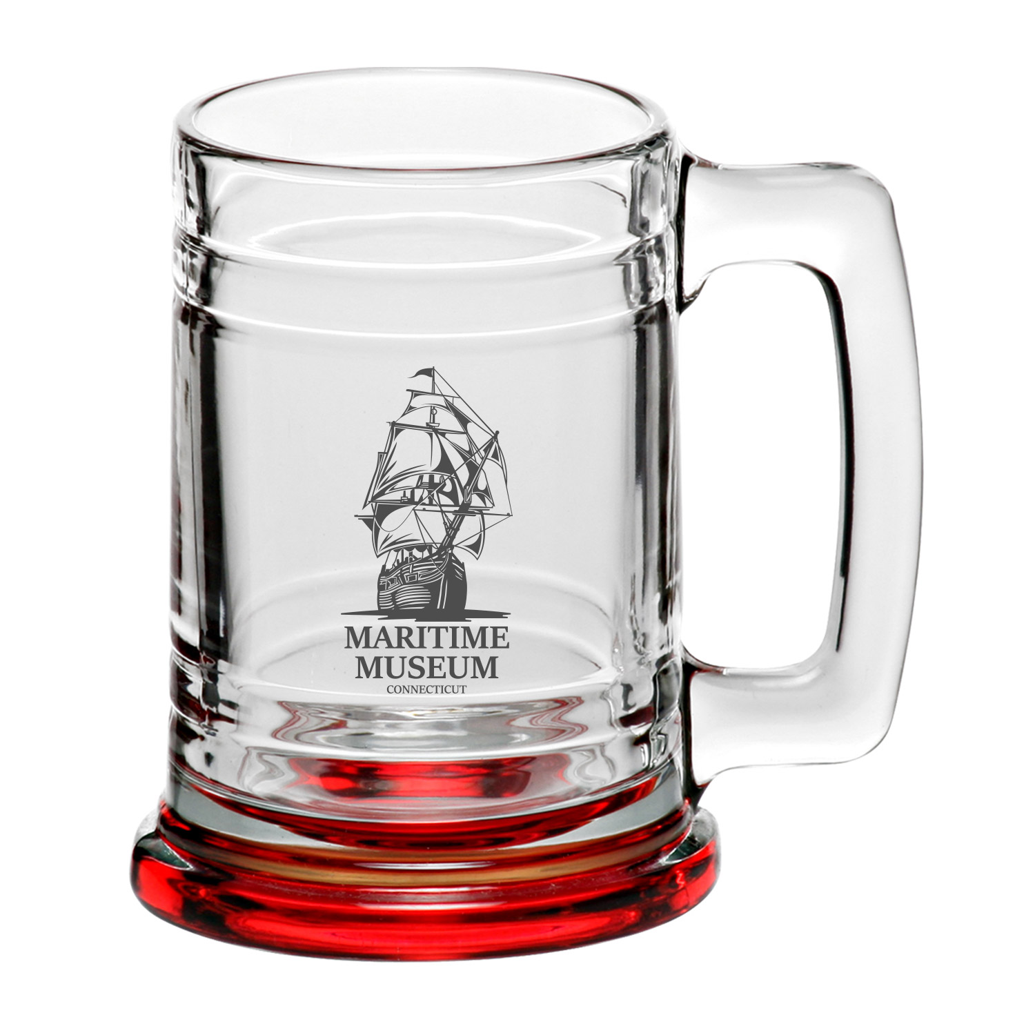 15 oz. Anchor Glass Beer Mugs (1 Color Imprint) 6