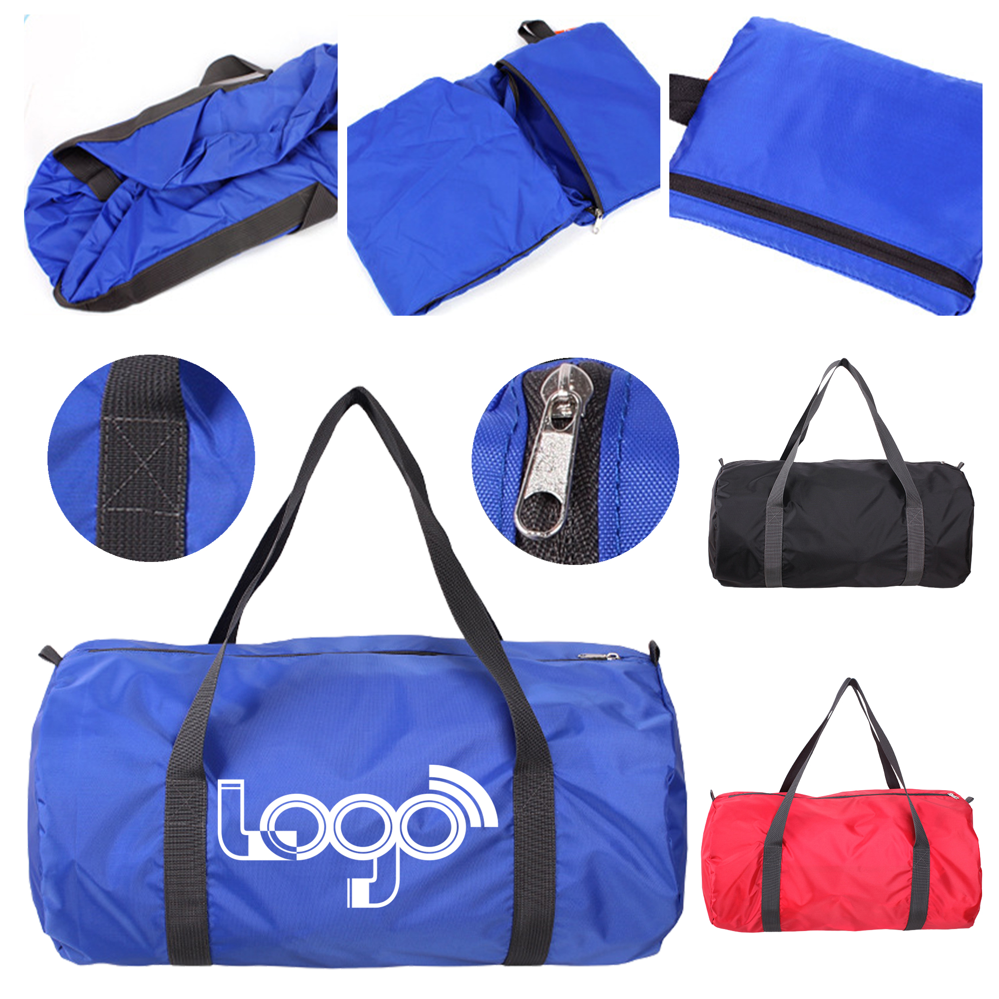 Foldable Lightweight Nylon Travel Bag 2