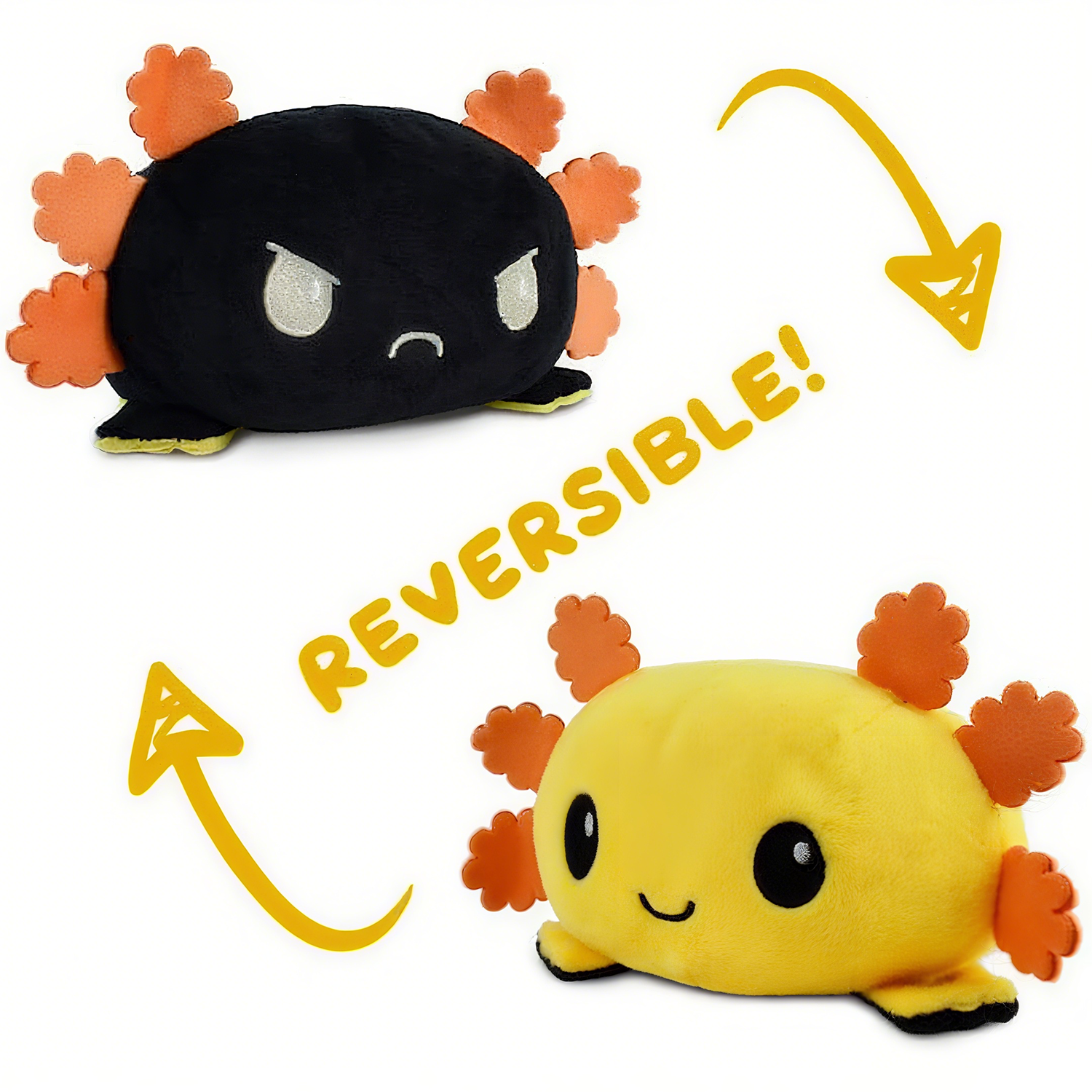 Reversible Axolotl Plush Stuffed Animal Toy 11