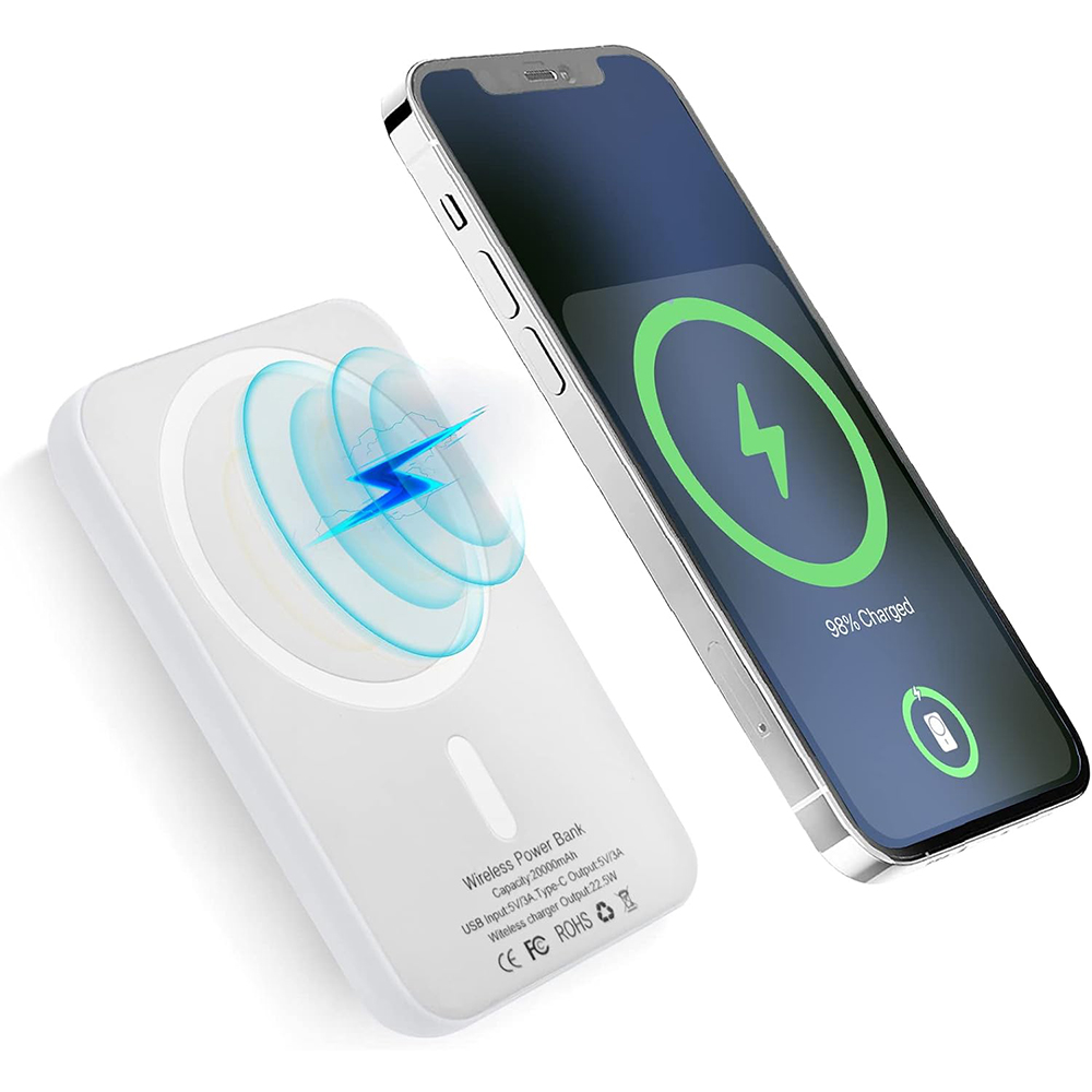 5000mAH Magnetic Wireless Power Bank 2