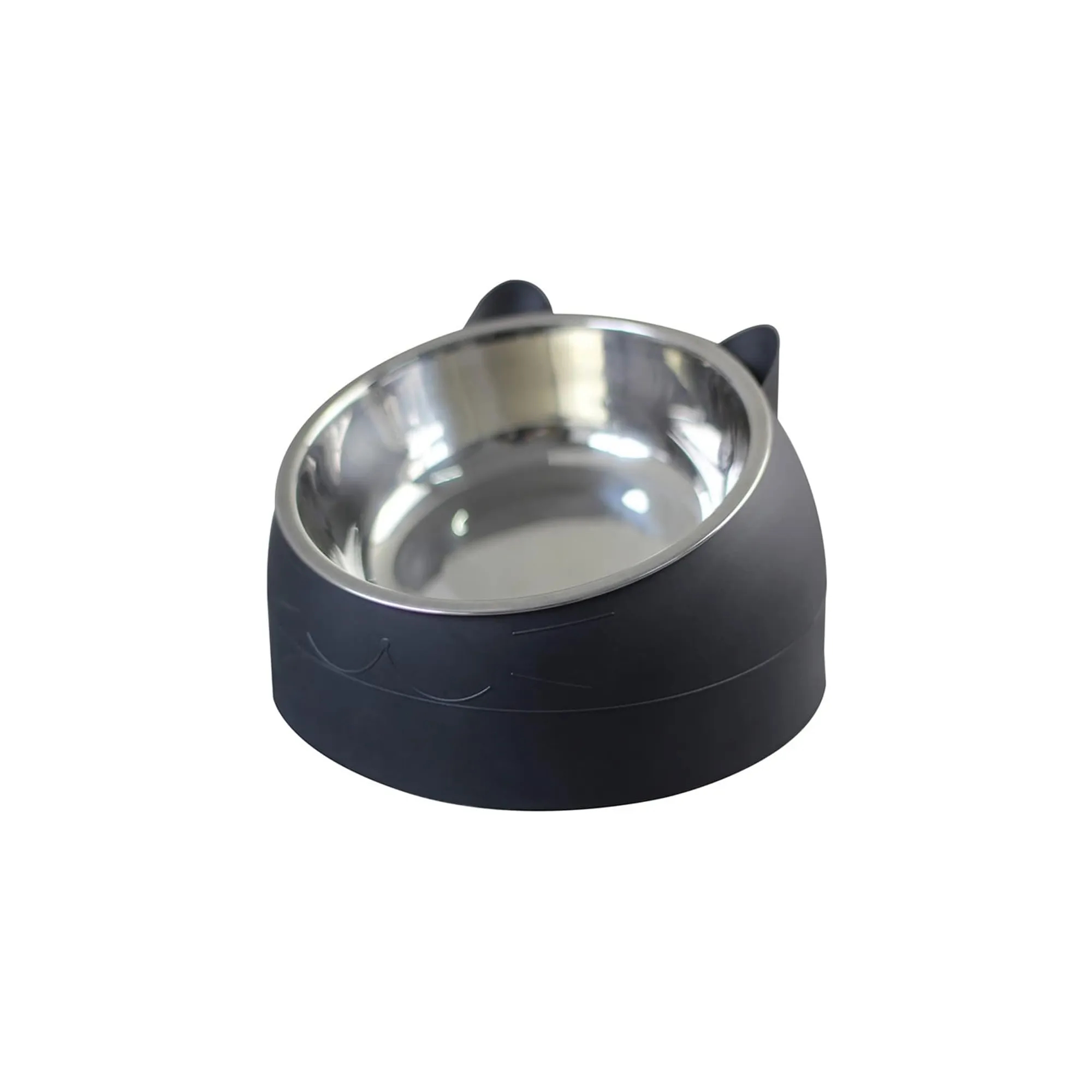 7oz Non-Slip Stainless Steel Small Pet Food Bowl 4