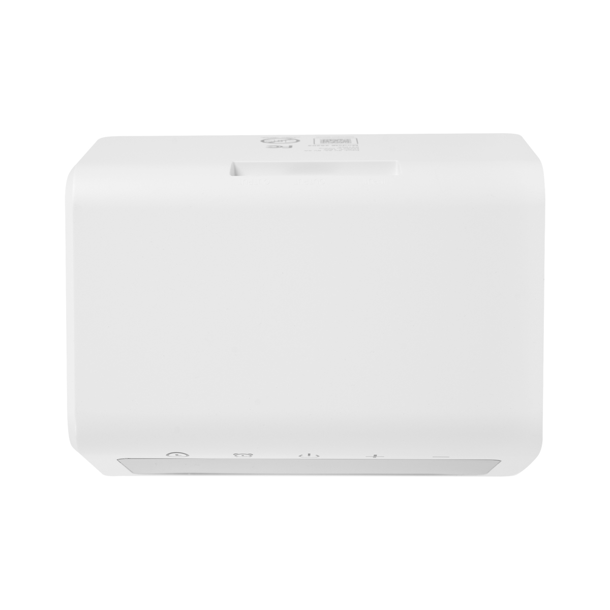 15W Light-Up Wireless Charger Alarm Clock 6