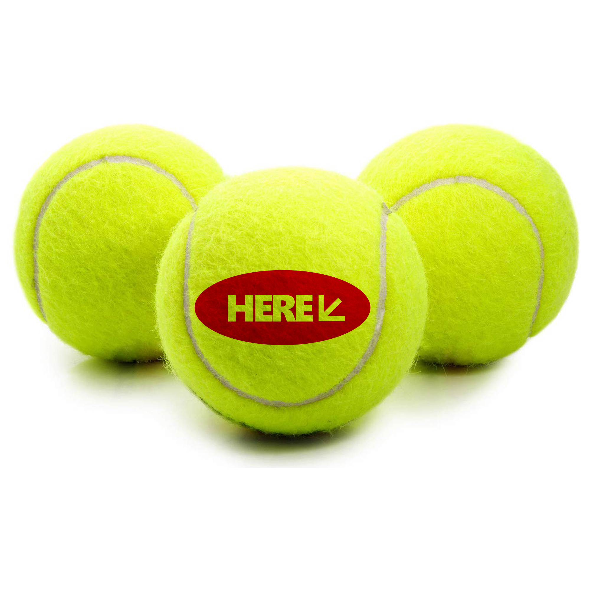 Durable Blank Tennis Ball 2