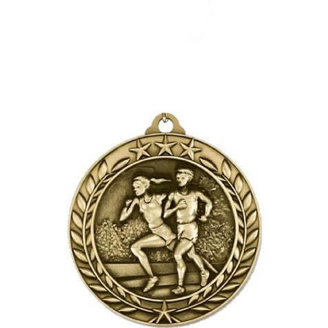 Wreath Antique Medallion - Athletics 25