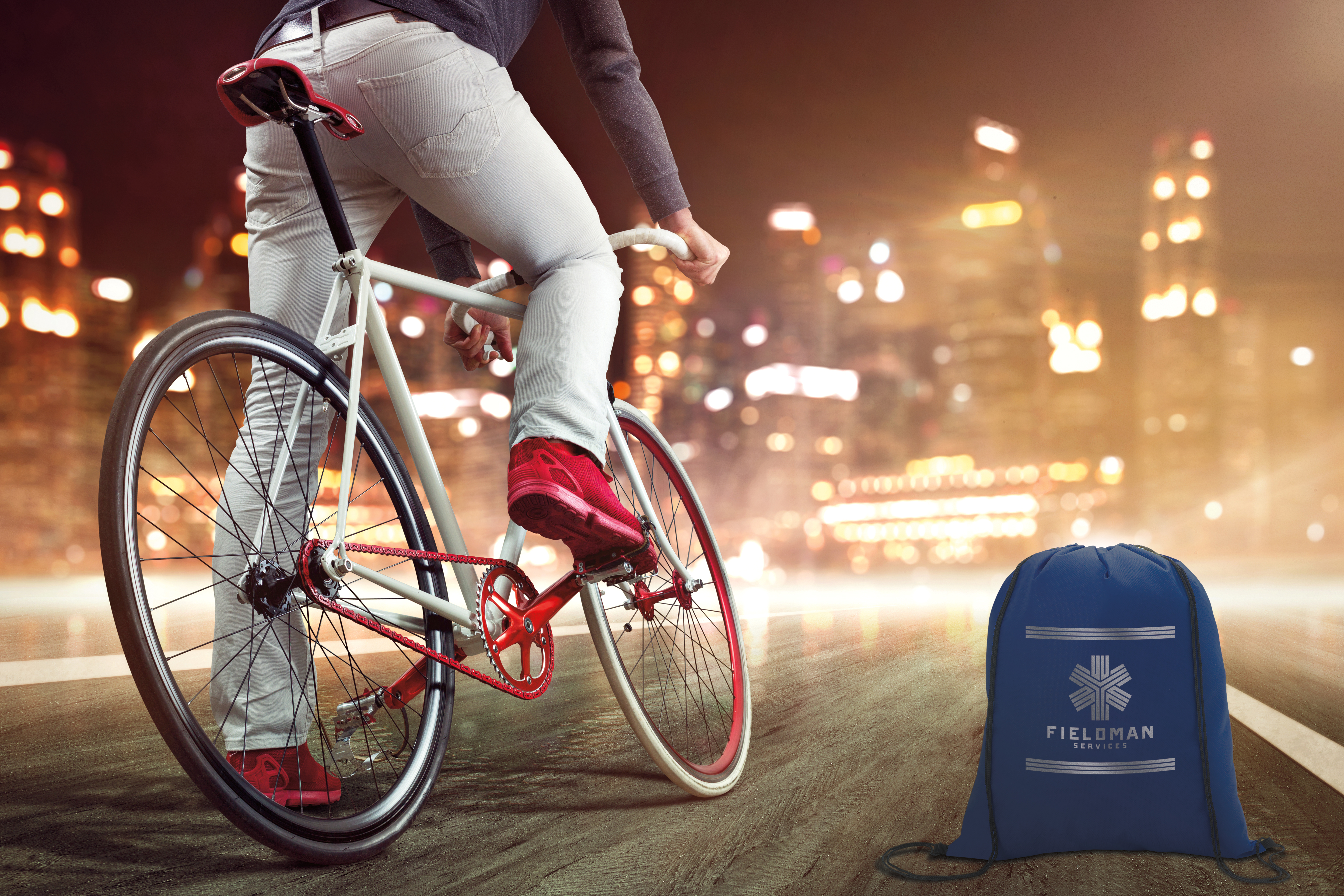 Good Value™ Non-Woven Drawstring Backpack 4