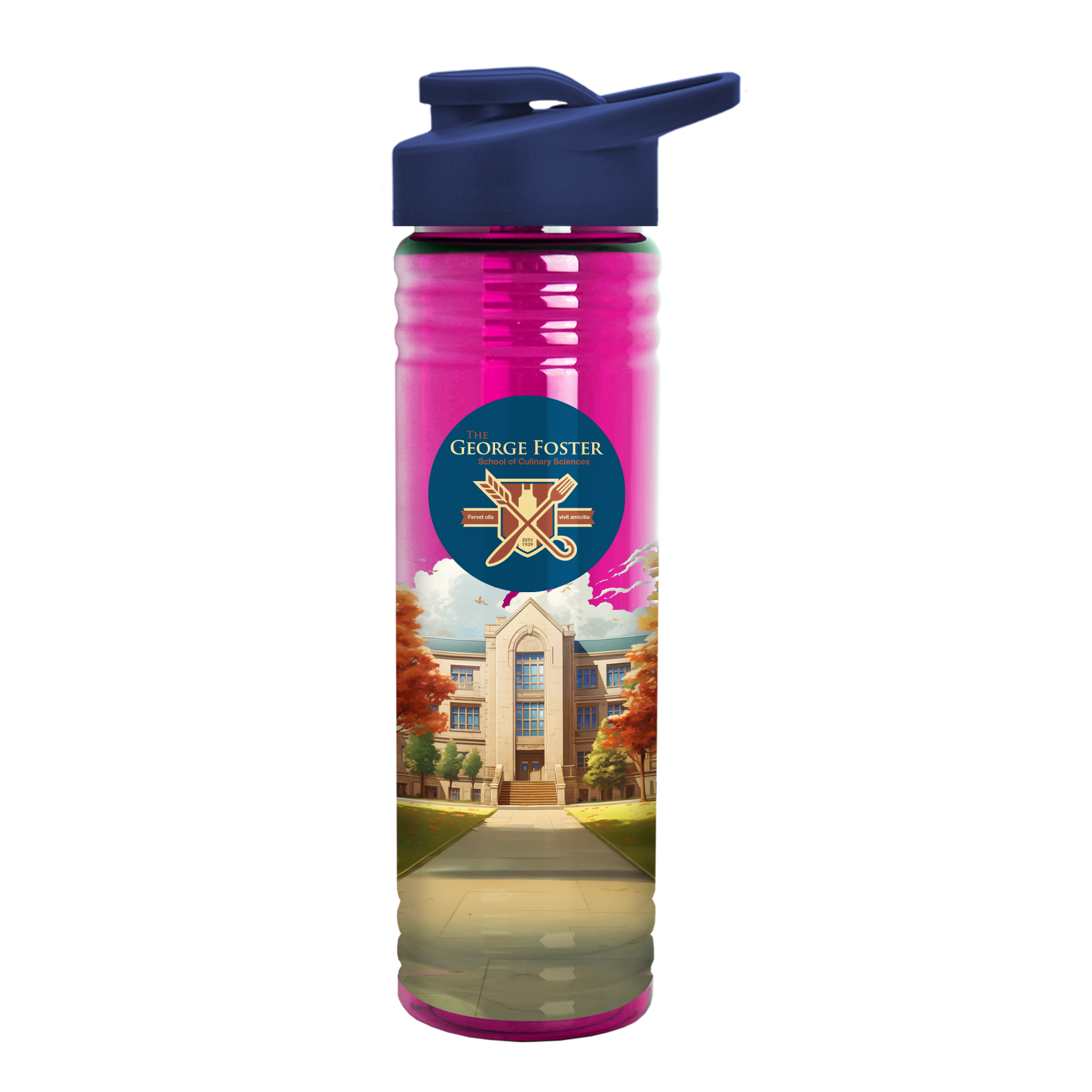 Garyline® Slim Fit Bottle with Drink-Thru Lid - 24 oz. 154