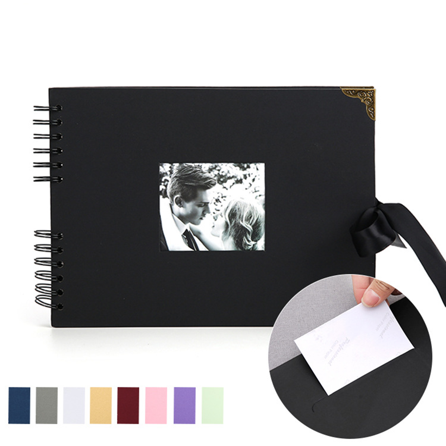 Ribbon Photo Album Set 5