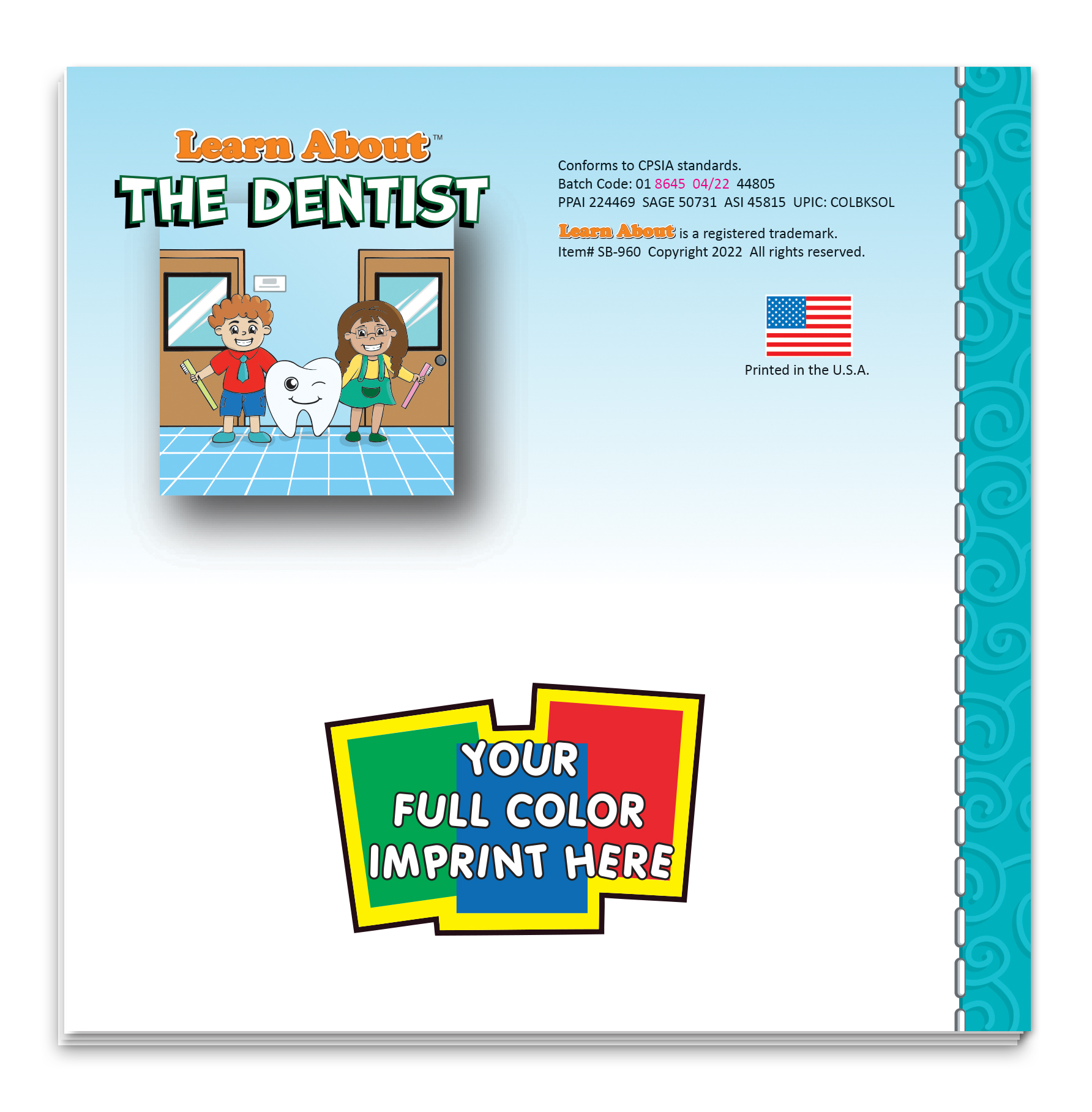 Learn About The Dentist Storybook 5