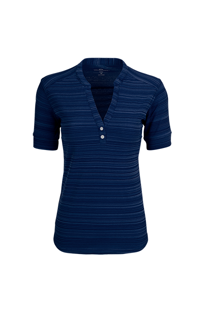 Women's Vansport Strata Textured Henley 29