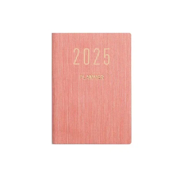 2025 A7 Faux Leather Weekly Planner Notebook 6
