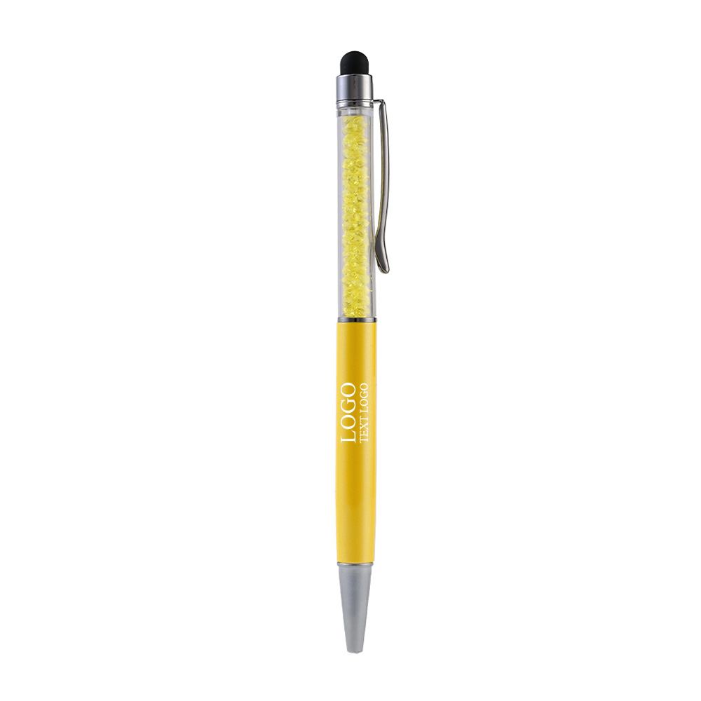 Crystal Stylus Retractable Ballpoint Pen 12