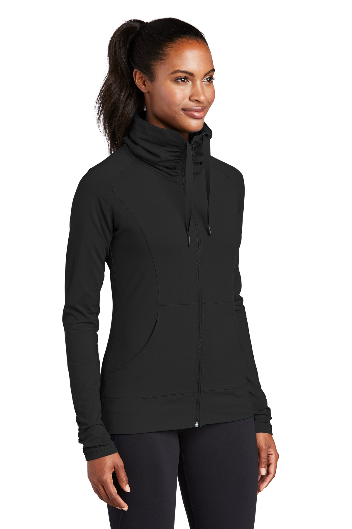 Women's Sport-Wick Stretch Full-Zip Jacket