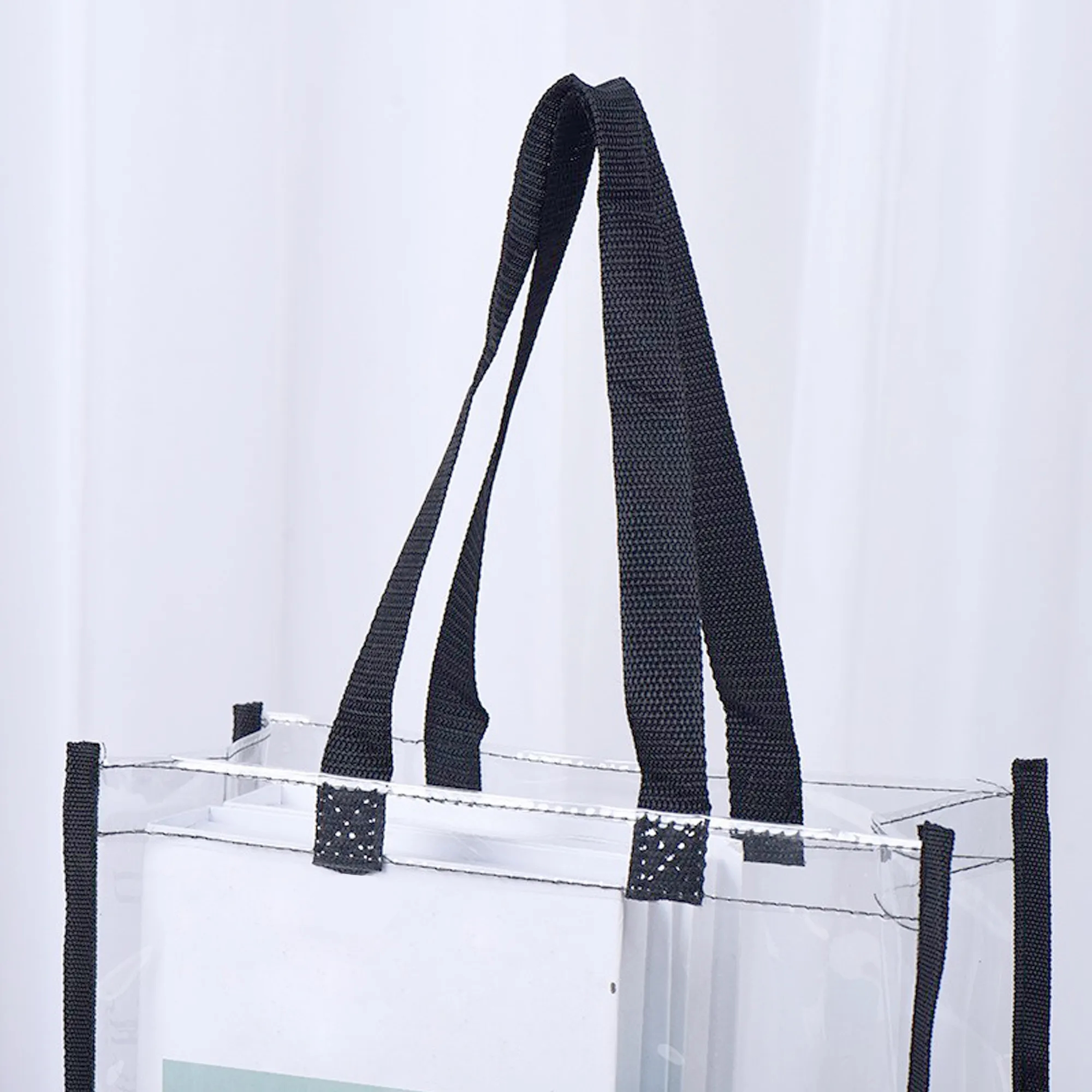 Transparent Tote Shopper Bag 6