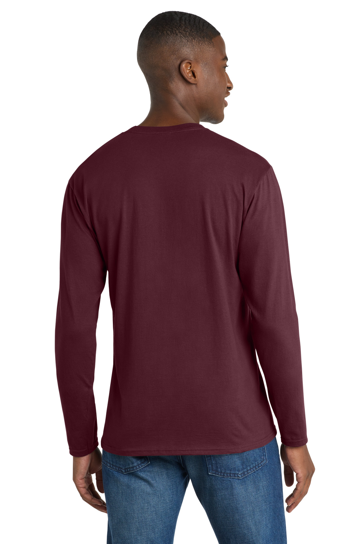 Port & Co Long Sleeve Fan Favorite Tee. PC450LS 10