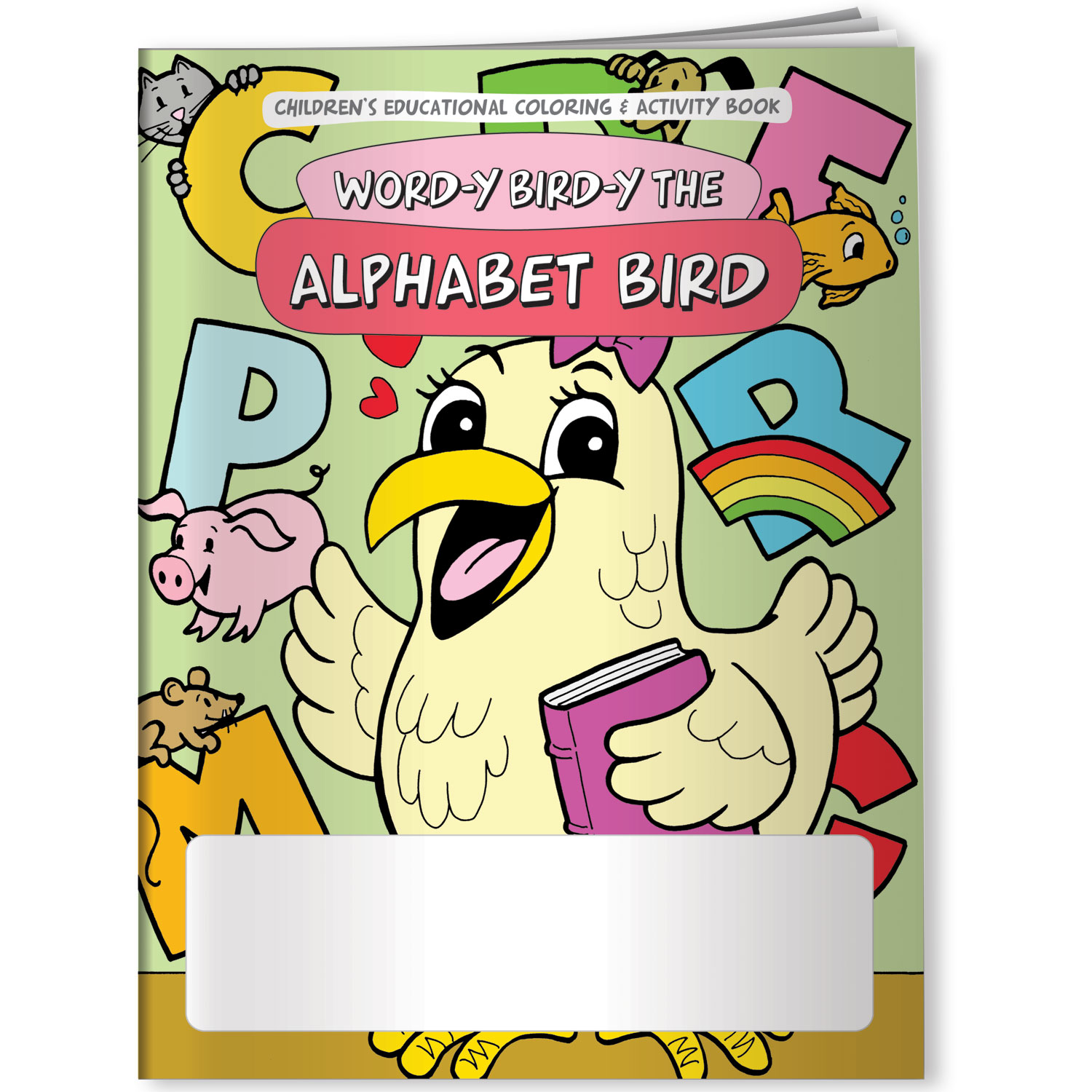 Coloring Book - Word-y Bird-y the Alphabet Bird 2
