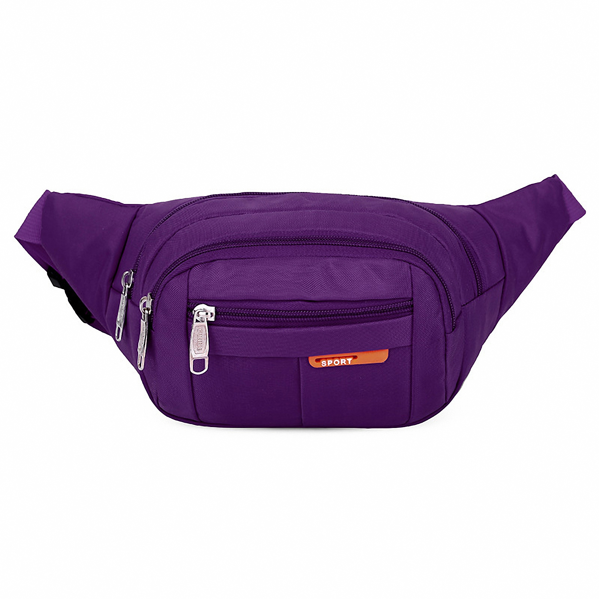Triple Zipper Large Fanny Pack 4