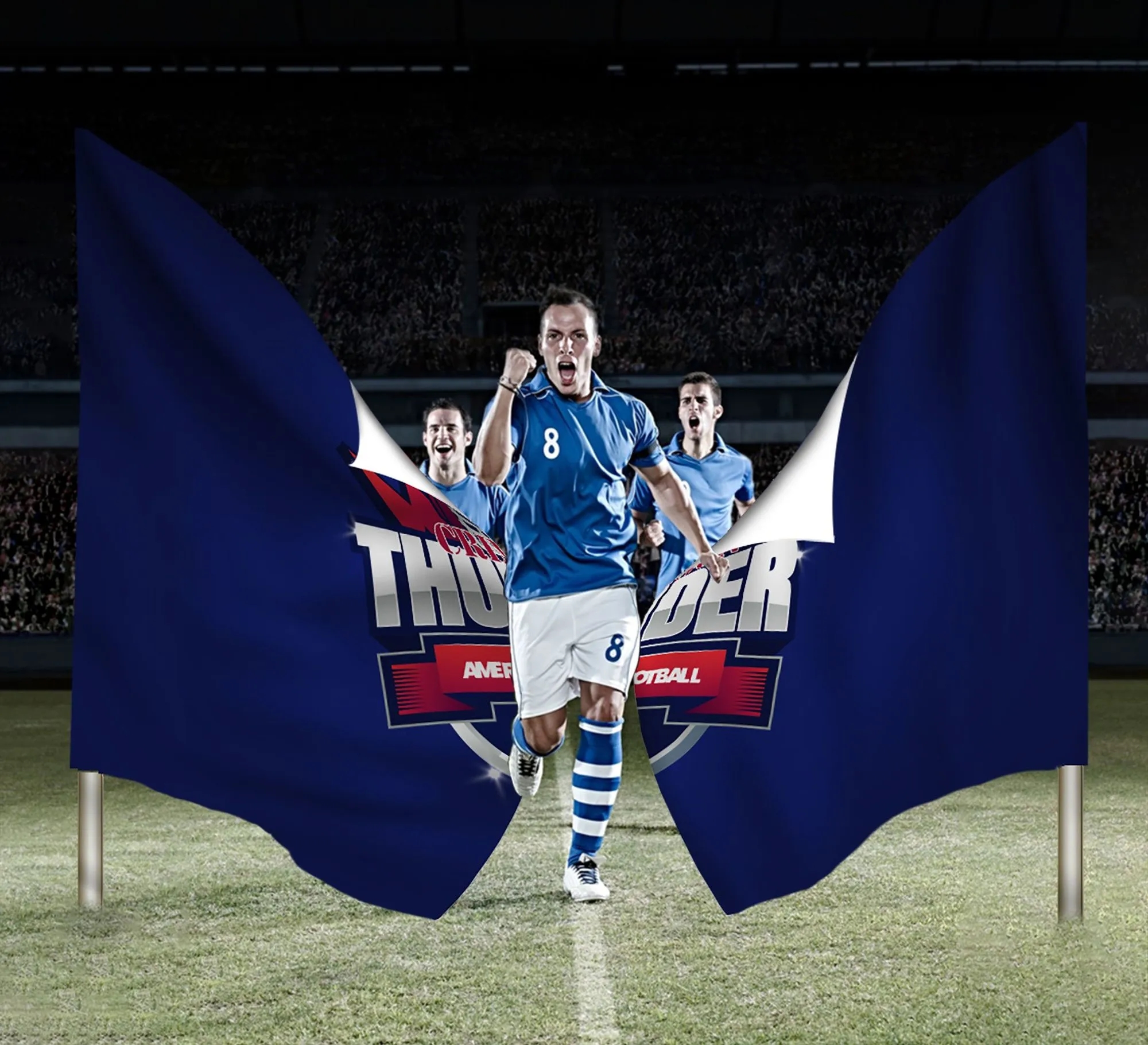 Break Away Banner with Ultra Strong Adhesive Tabs (1ft x1ft) 1