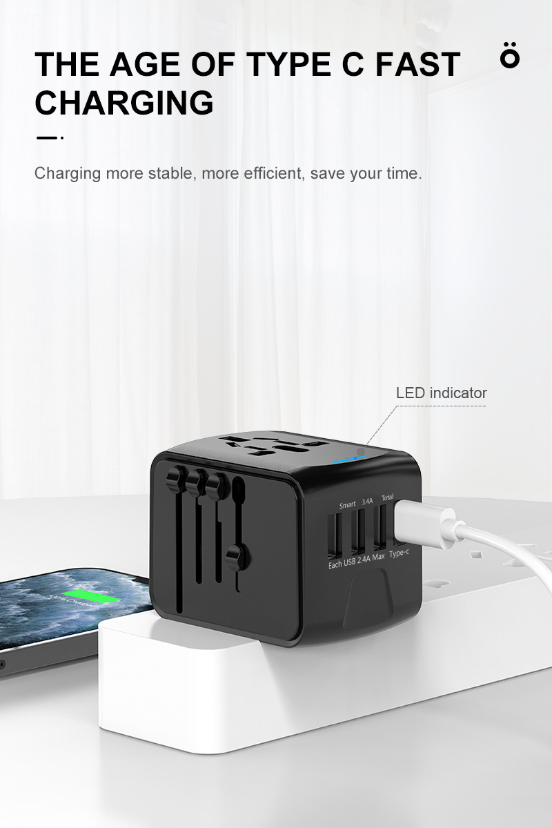 Universal Travel Plug Adapter 4