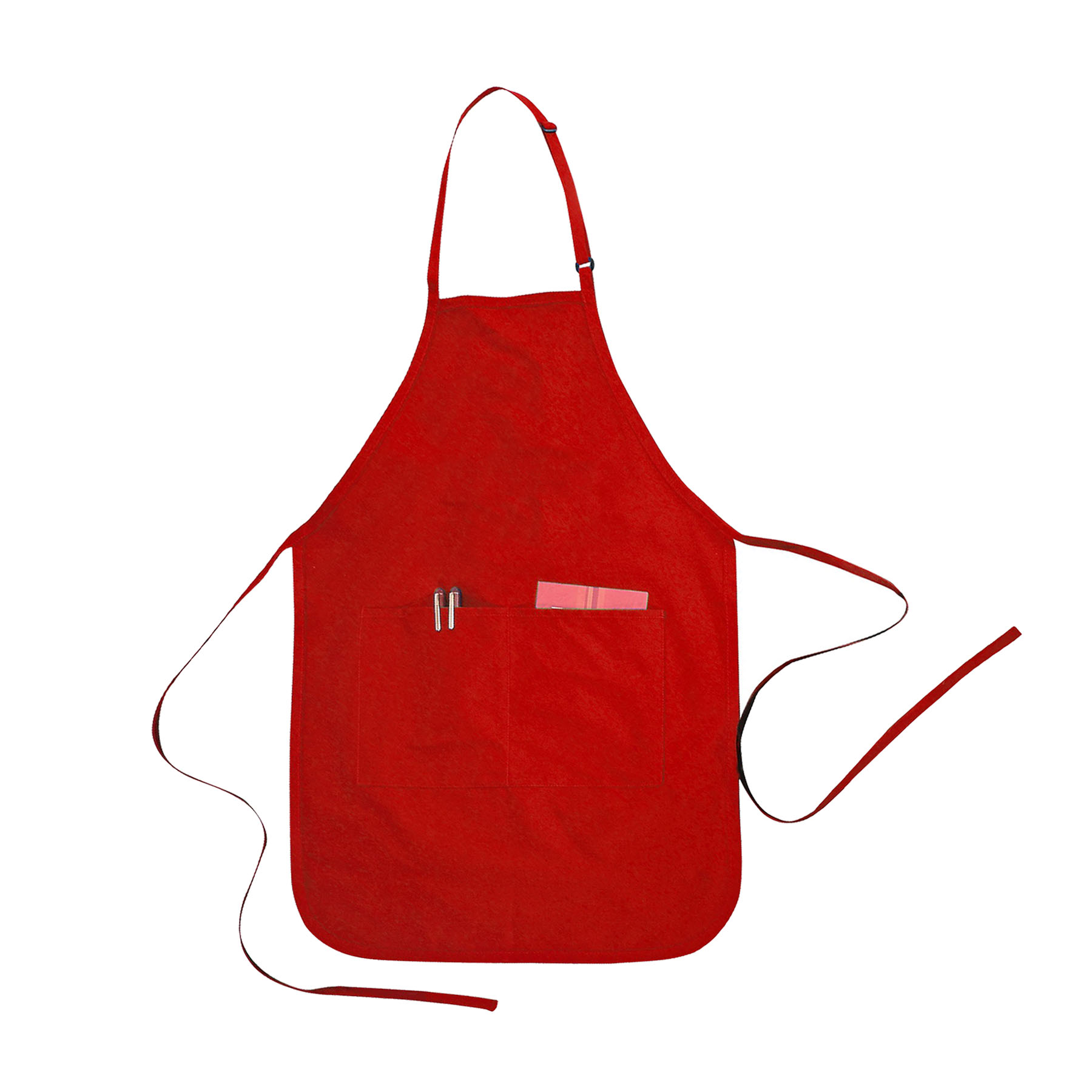 7 Oz. Cotton Adjustable Apron 8