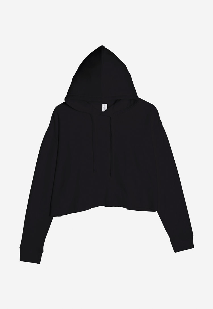 Crop Hoodie, custom hoodie or sweatshirt with logo imprint 9