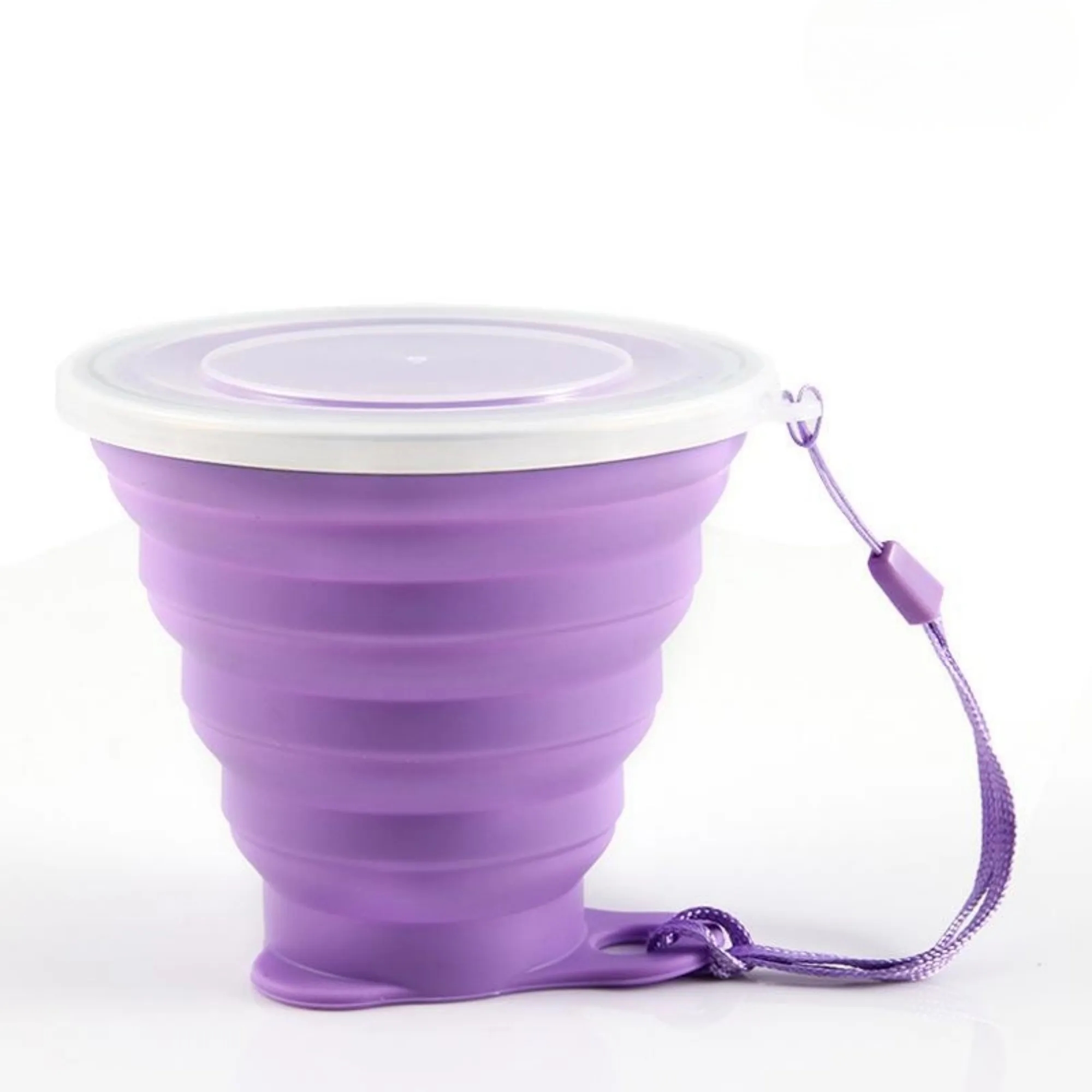 9oz Silicone Collapsible Travel Water Cup MOQ20 8