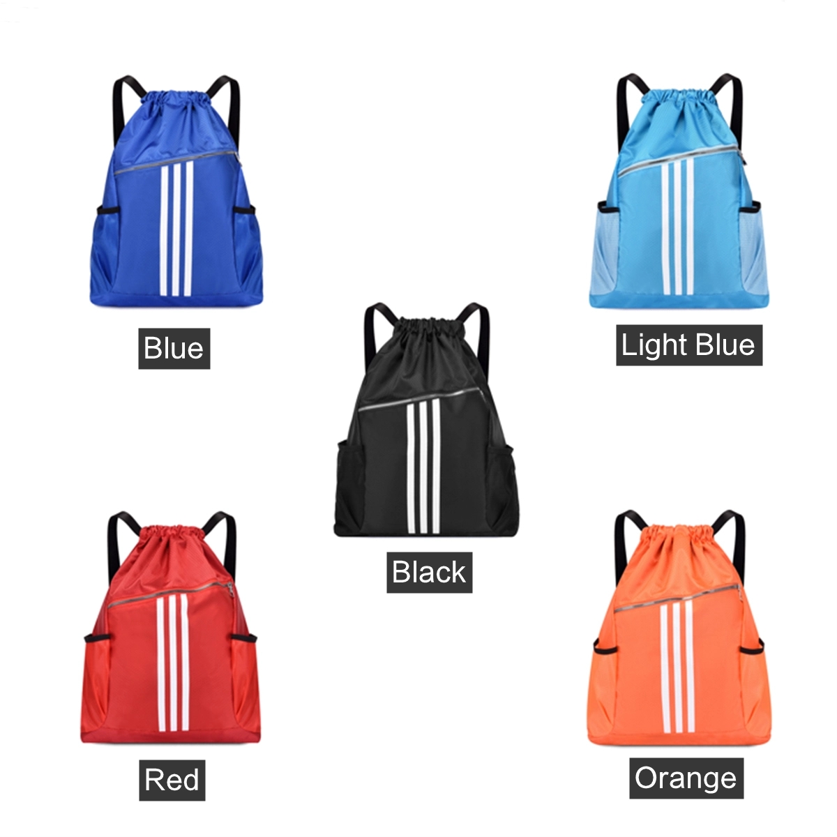 Drawstring Backpack Sports Sackpack 2