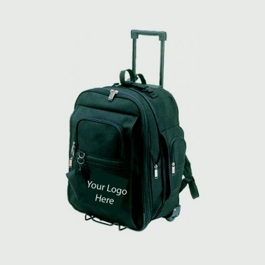 Deluxe Expander Backpack Rolling Wheel and Stand 2