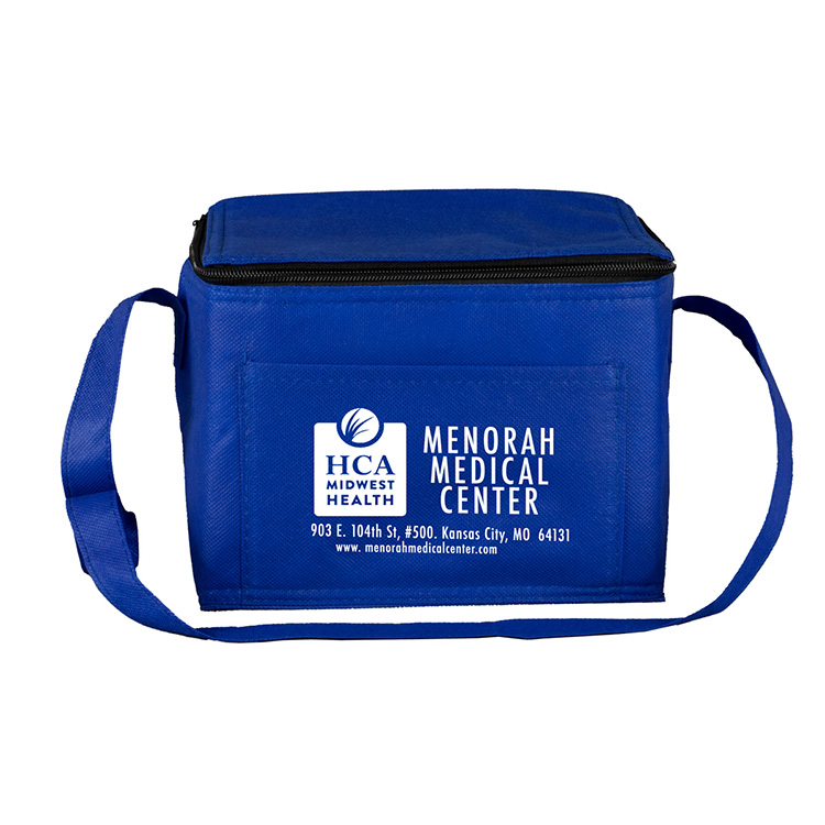 8" W x 6" D x 6" H - "Cool-It" Non-Woven Insulated Cooler Bag 8