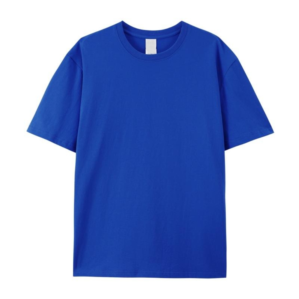 Unisex Pure Cotton Round Neck T-Shirt 8
