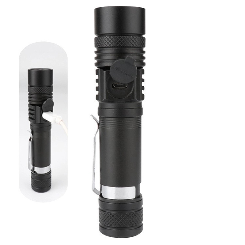 Custom Rechargeable Zoomable Flashlights 1