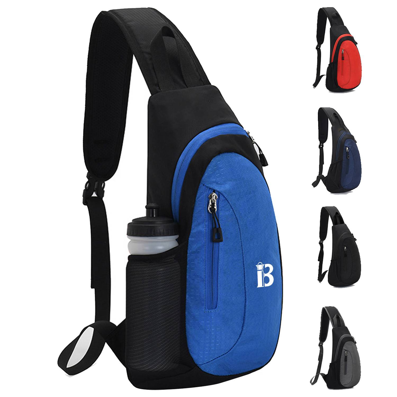 Nylon Single-Shoulder Chest Crossbody Bag 2