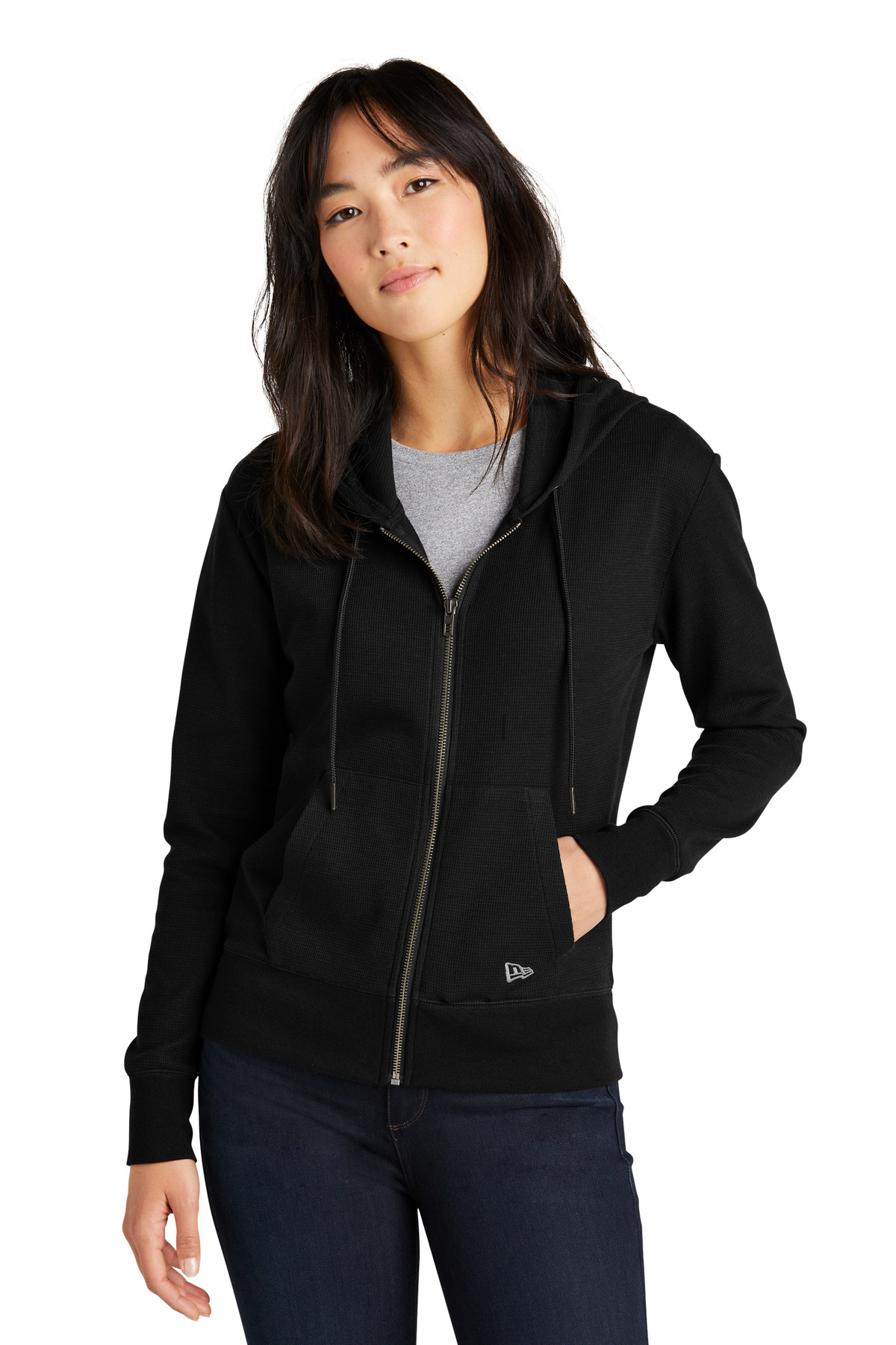 Women's Thermal Full-Zip Hoodie