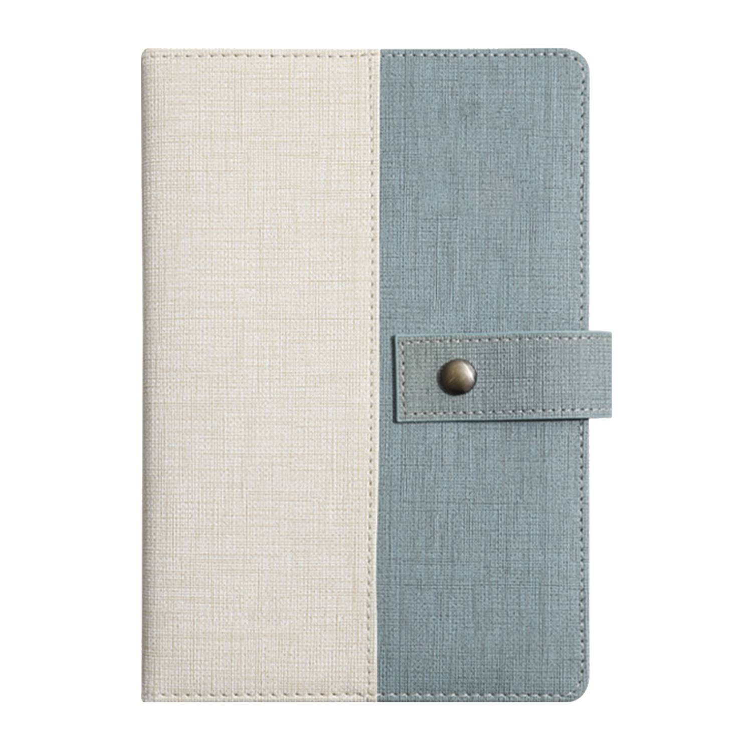 A5 PU Leather Magnetic Snap Notebook 10
