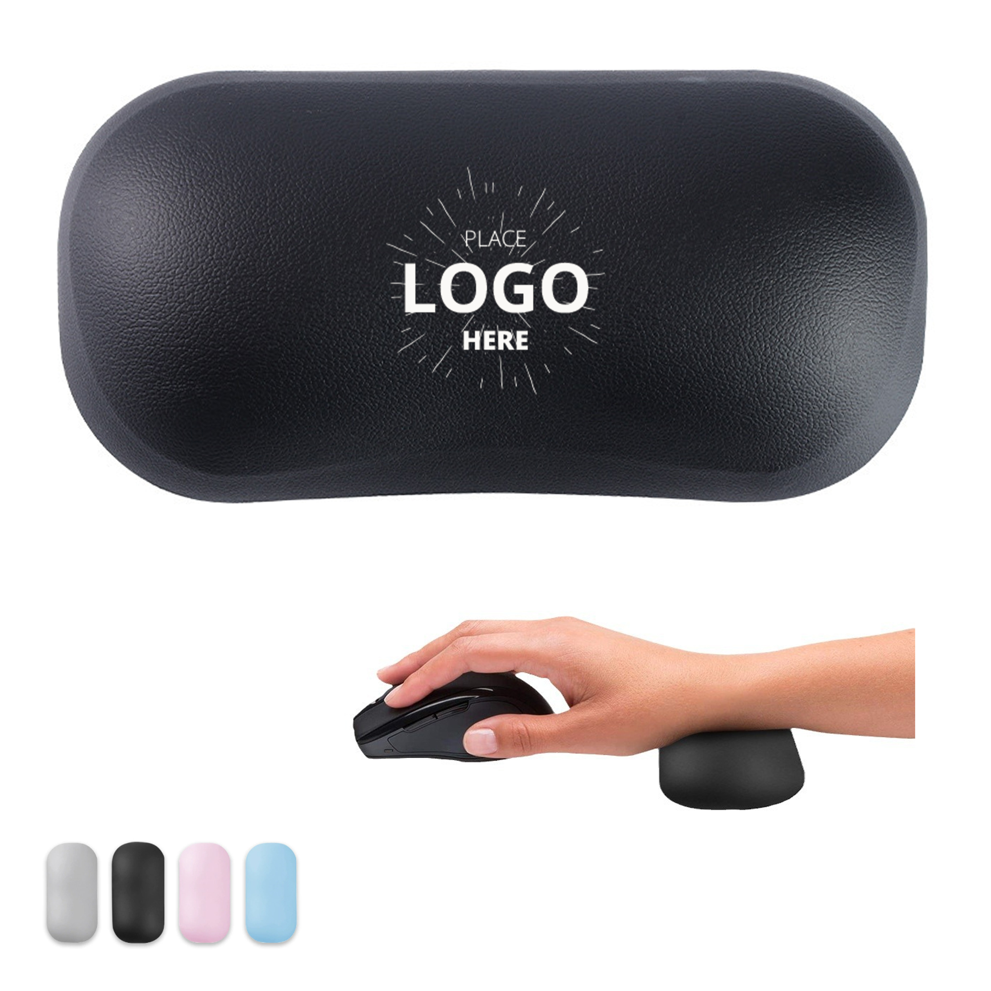 Soft Silicone Ergonomic Cooling Mouse Wrist Rest 2