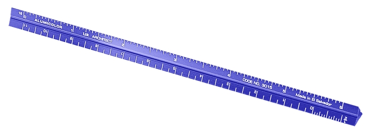 6" L2R Architect Pocket Scale 13