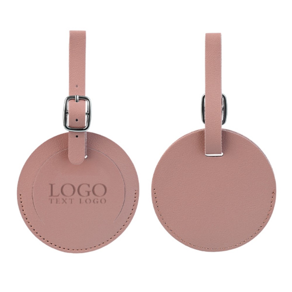 Round Flap Luggage Tags With Logo 21